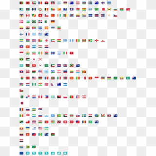 Country Flags Kit - Woocommerce Font Icons Clipart