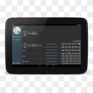 Scientific Calculator & Graphs - Smartphone Clipart