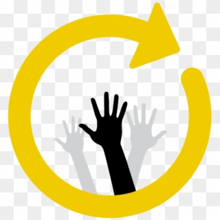 Icon Participation Yellow - Citizen Engagement Icon Clipart