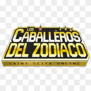 Análisis De La Beta Del Saint Seiya On Line - Logo Caballeros Del Zodiaco Png Clipart