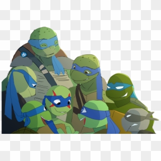All Things Teenage Mutant Ninja Turtles, As Curated - Rise Of The Teenage Mutant Ninja Turtles Leo Clipart