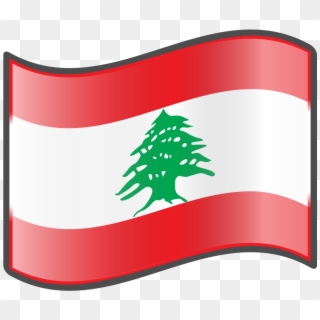 Nuvola Lebanese Flag - Lebanon Flag Svg Clipart