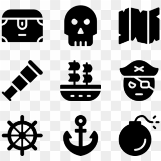 Pirates - Vector Icon Png Clipart