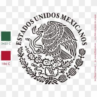 Escudo Mexicano By Karontrix - Dont Tread On Me Icon Clipart