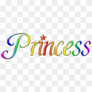 Princess Word Png Clipart