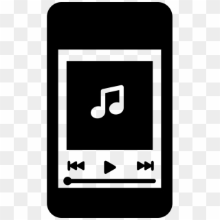 Iphone Music Player - Iphone Music Player Png Clipart