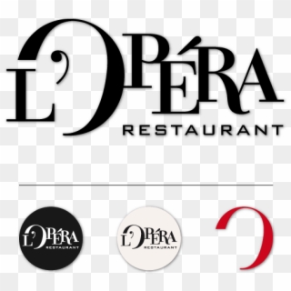 Logo For The Opera Garnier's Restaurant - Opera De Garnier Logo Clipart