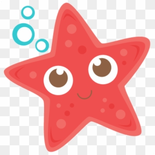 Starfish Clipart Starfish Clipart At Getdrawings Free - Cute Starfish Clipart - Png Download
