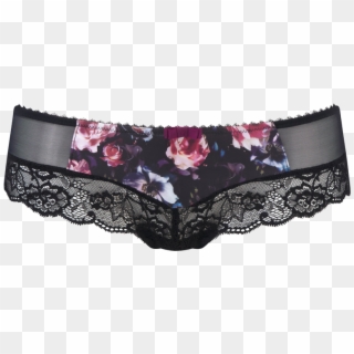 Dark Rose Short Product Image Front - Panties Clipart