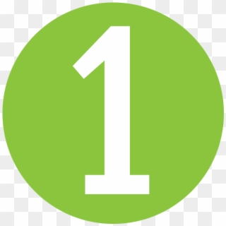 Number 1 Icon Green , Png Download - Number 1 Icon Green Clipart