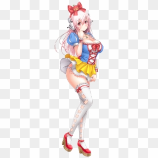 Image - Super Sonico Snow White Clipart