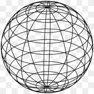 Computer Icons Wire-frame Model Globe Download - Globe Line Art Clipart