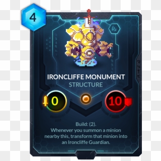 Ironcliffe Monument - Duelyst Strategos Clipart