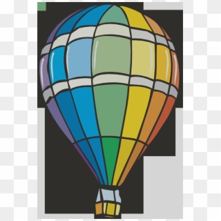 Hot Air Balloon Clip Art Outline Hot Air Balloon Clipart - Hot Air Balloon Clipart - Png Download
