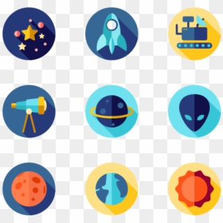 Space - Movie Icon Png Clipart