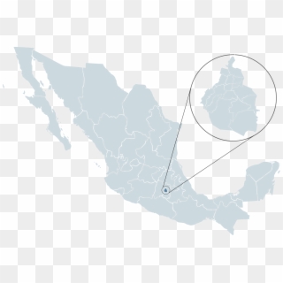 Mexico Map, Mx-dif - Mexico Map Clipart