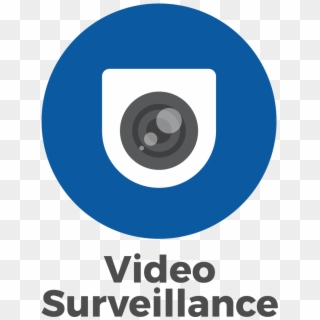 Home Security Solutions Icon Video Surveilance - Circle Clipart
