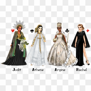 New Monthly - The Queens - Costume Clipart