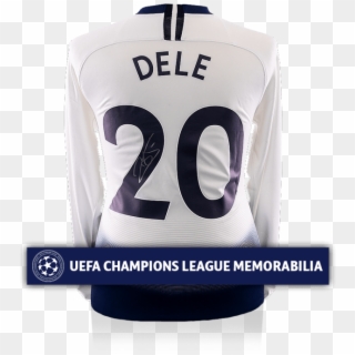Dele Alli Official Uefa Champions League Back Signed - Uefa Champions League Clipart