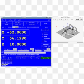 Tkemc - Linuxcnc Gui Clipart