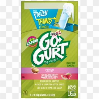 Yoplait Go-gurt Kids Yogurt, Variety Pack 16 Count - Flyer Clipart