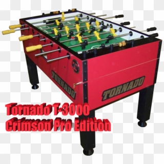 Tornado T3000 Crimson Pro Edition Foosball Table - Electronics Clipart