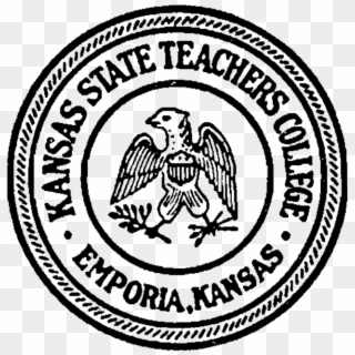 Kansas State Teachers College Logo - University Of California Berkeley Black And White Clipart