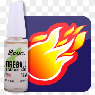 Fireball E-liquid From Lizard Juice In 15ml Needle - Fire Ball Clipart