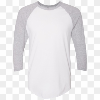 Unisex American Apparel 3/4 Sleeve Raglan T Shirt - Long-sleeved T-shirt Clipart