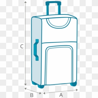 Baggage - Korean Air Check In Baggage Size Limit Clipart