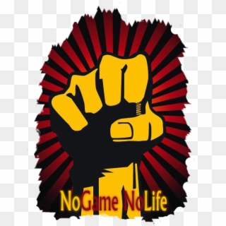 <ngnl> No Game No Life Community - Fist Vector Clipart