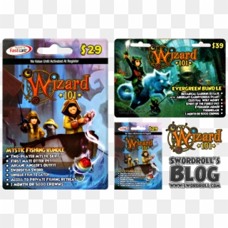 Wizard101 Mystic Fishing Bundle And Wizard101 Evergreen - W101 Bundles Clipart