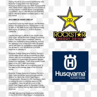 5279 Views December 07, 2017 Latest News, Press Release - Rockstar Energy Drink Clipart
