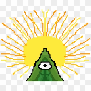Illuminati Confirmed - Isometric Pixel Art Clipart