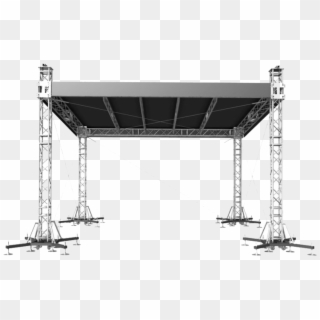 Stage Truss For Line Array - Каркас Сцены Clipart