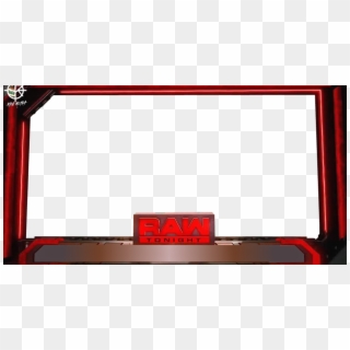 Wwe Raw Match Card Template - Led-backlit Lcd Display Clipart