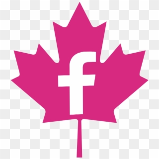 Canadian Facebook Logo - Canada Clipart Maple Leaf - Png Download