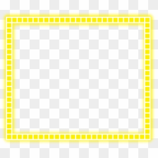 #neon #freetoedit #square #yellow #kare #frame #border - Slope Clipart