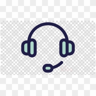 Headset Png Clipart Headphones Microphone Headset - Transparent Spotify Logo Black