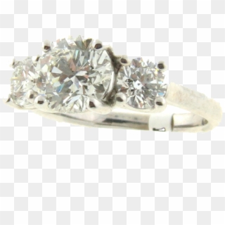 Three-stone Diamond Ring - Pre-engagement Ring Clipart