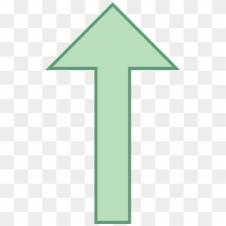 Arrow Up Is Made Of 3 Lines The Main Line Starting Clipart