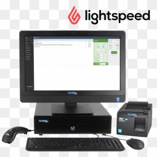 Lightspeed Pos Retail Pc System - Desktop Computer Clipart