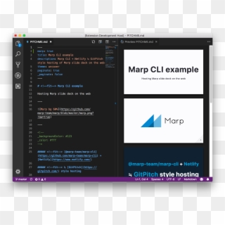 Marp For Vs Code - Slides Markdown Clipart