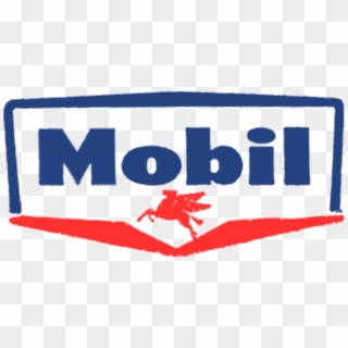 History Of All Logos Mobil - Mobil Logo 1960 Clipart