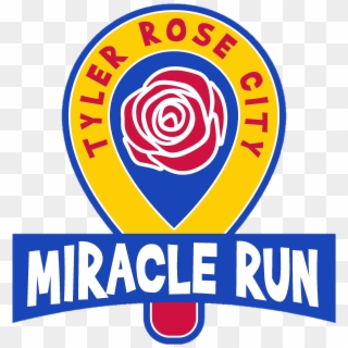 Tyler Rose City Miracle Run Logo - Orange Slice Clip Art - Png Download
