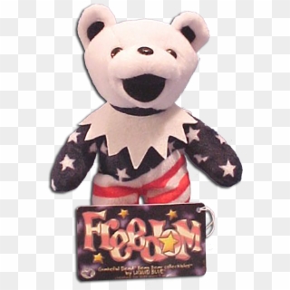 Grateful Dead Freedom Bean Bear - Teddy Bear Clipart