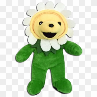Grateful Dead Flower Power Bean Bear - Stuffed Toy Clipart