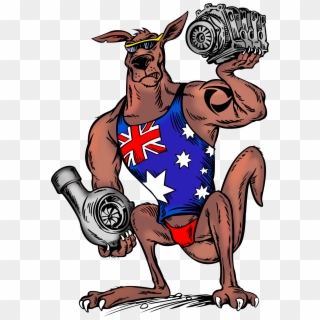 Pac Kangaroo - Cartoon Clipart