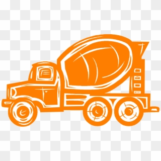 More In Same Style Group - Concrete Mixer Clipart