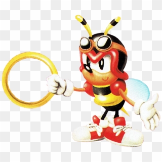 Sonic The Hedgeblog - Knuckles Chaotix Charmy Bee Clipart